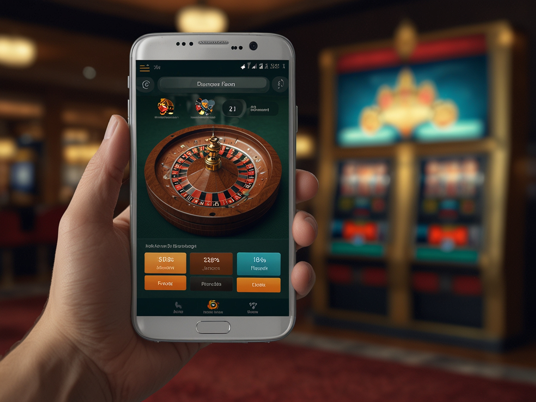 Schermata app mobile