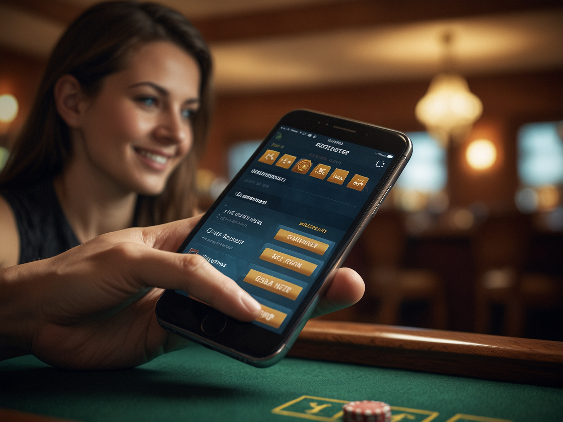 Scheda registrazione su smartphone